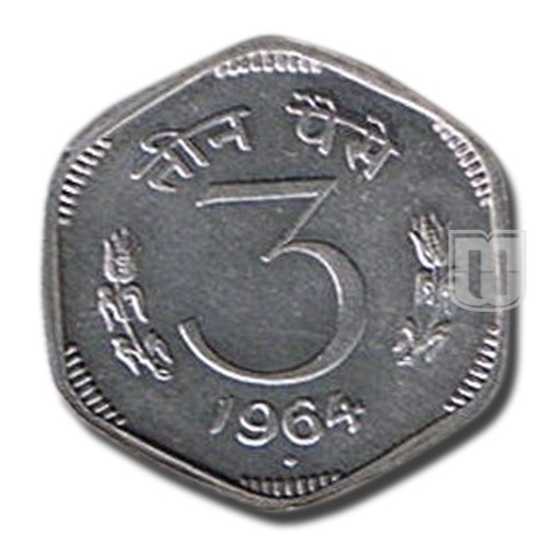 3 Paise 1964 KM 14 1 Coins Mintage World 3-paise-1964-km-14-1-coins-mintage-world
