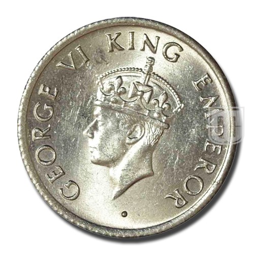 Quarter Rupee | 1947 | KM# 548,PR.869 | O
