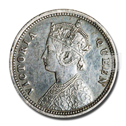 1/4 Rupee | 1875 | KM# 470,PR.406 | O