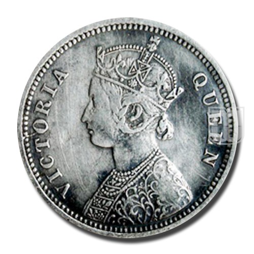1/4 Rupee | 1876 | KM# 470,PR.407 | O