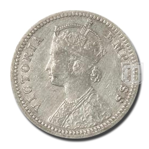 1/4 Rupee | 1877 | KM# 490,PR.382 | O