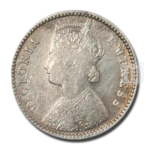 1/4 Rupee | 1879 | KM# 490,PR.384 | O