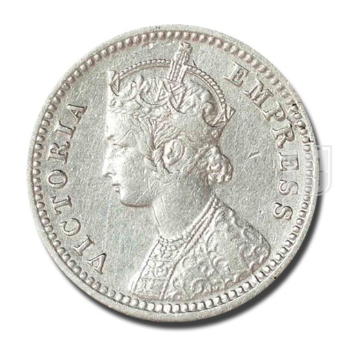 1/4 Rupee | 1881 | KM# 490,PR.386 | O