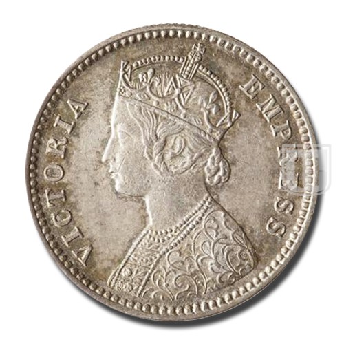 1/4 Rupee | 1882 | KM# 490,PR.414 | O