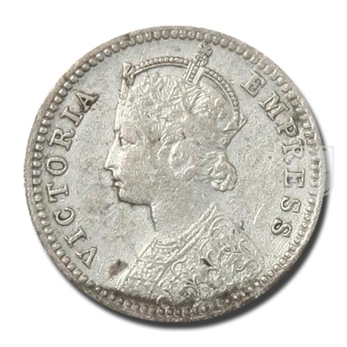 1/4 Rupee | 1883 | KM# 490,PR.388 | O