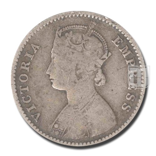 1/4 Rupee | 1884 | PS.2673 | O