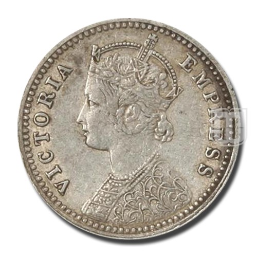 1/4 Rupee | 1885 | KM# 490,PR.390 | O