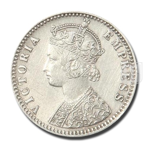 1/4 Rupee | 1886 | KM# 490,PR.419 | O