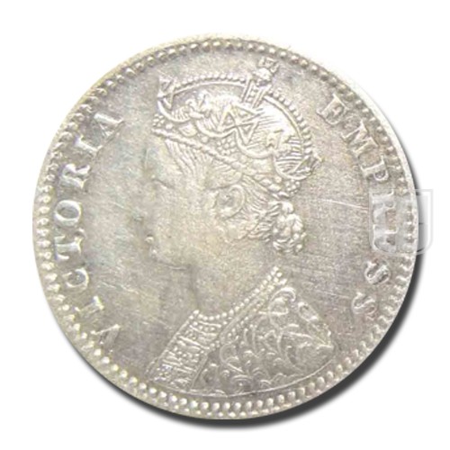 1/4 Rupee | 1887 | KM# 490,PR.420 | O