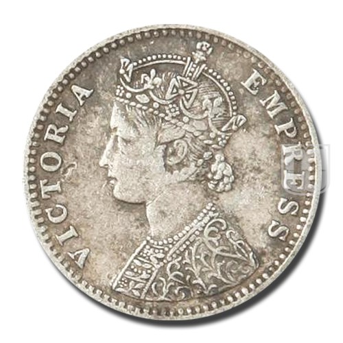 1/4 Rupee | 1889 | KM# 490,PR.423 | O