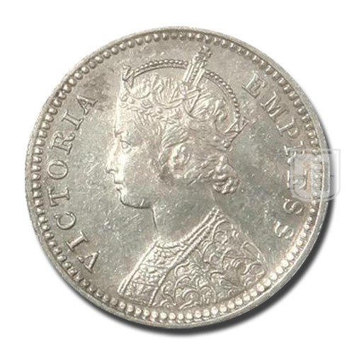 1/4 Rupee | 1893 | KM# 490,PR.398 | O