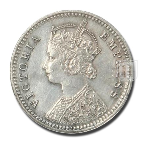 1/4 Rupee | 1896 | KM# 490,PR.400 | O