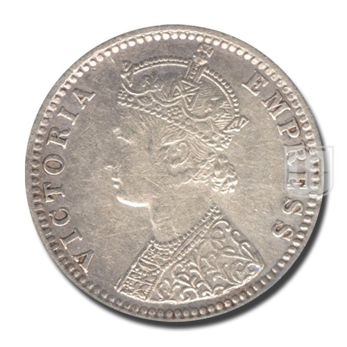 1/4 Rupee | 1898 | KM# 490,PR.431 | O