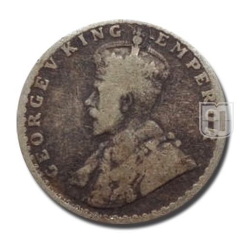 1/4 Rupee | 1915 | KM# 518,PR.457 | O