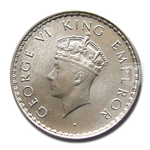 1/4 Rupee | 1940 | KM# 544a,PR.462 | O