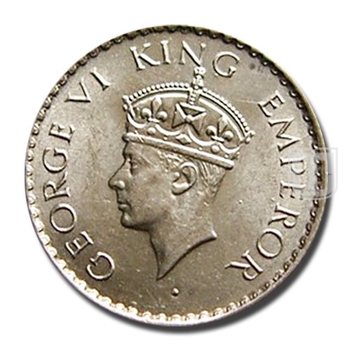 1/4 Rupee | 1940 | KM# 545,PR.463 | O
