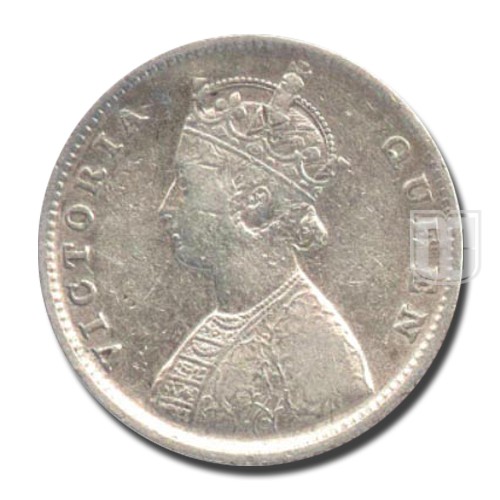 Half Rupee | 1862 | KM# 472,PR.255 | O