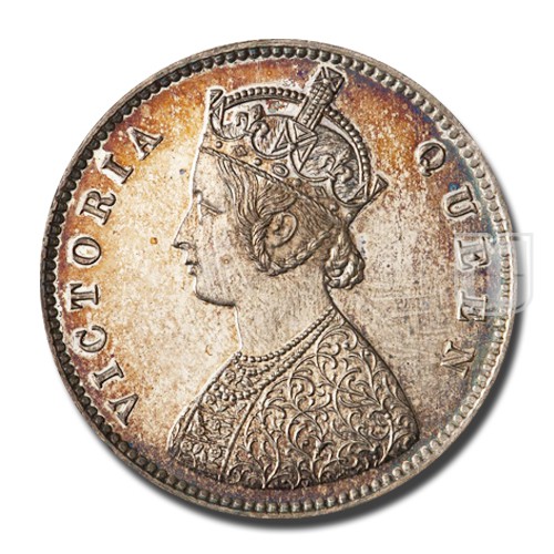 Half Rupee | 1862 | PR.253 | O