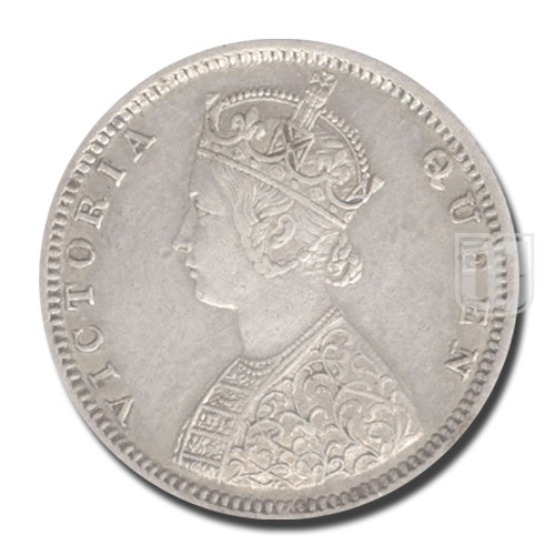 Half Rupee | 1874 | KM# 472,PR.285 | O