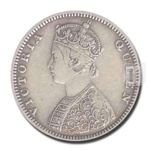 Half Rupee | 1875 | KM# 472,PR.286 | O