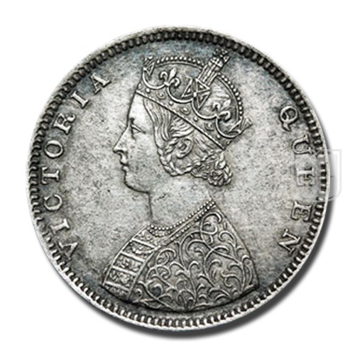 Half Rupee | 1876 | KM# 472,PR.287 | O