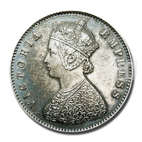 Half Rupee | 1877 | KM# 491,PR.261 | O