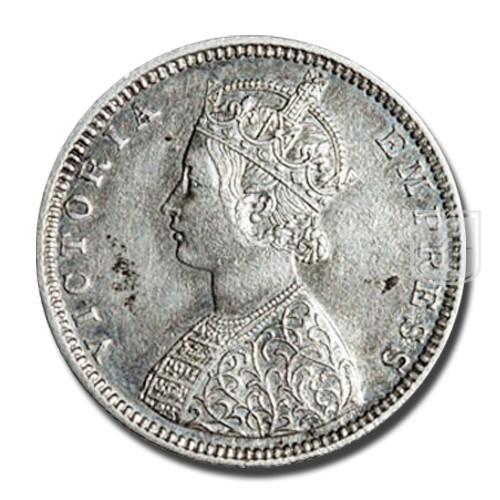 Half Rupee | 1877 | KM# 491,PR.288 | O