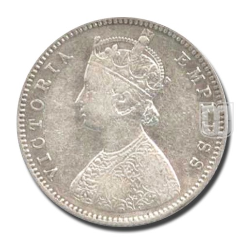 Half Rupee | 1887 | KM# 491,PR.296 | O