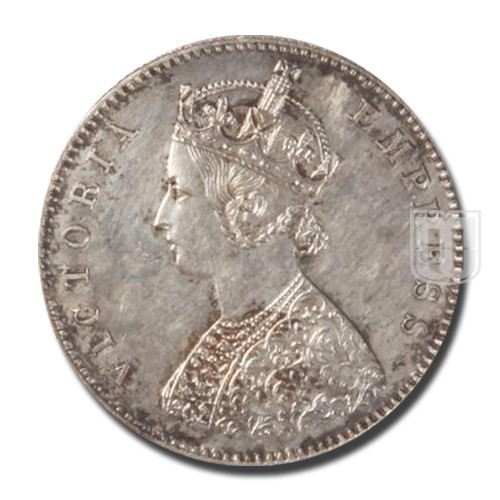 Half Rupee | 1891 | KM# 491,PR.275 | O