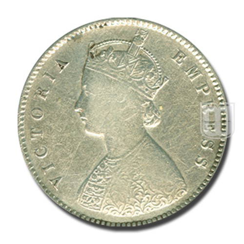 Half Rupee | 1893 | KM# 491,PR.277 | O