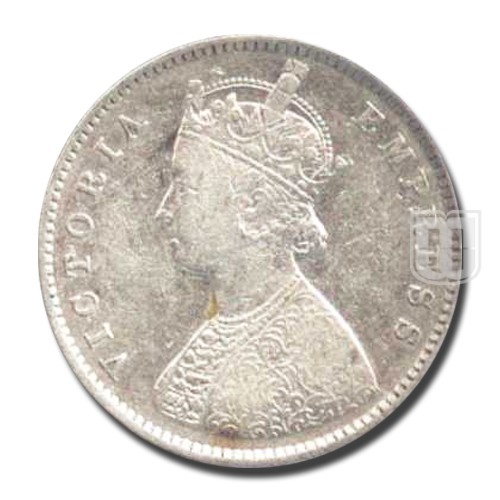 Half Rupee | 1893 | KM# 491,PR.303 | O