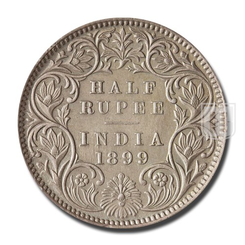 Half Rupee | 1899 | KM# 491,PR.282 | R