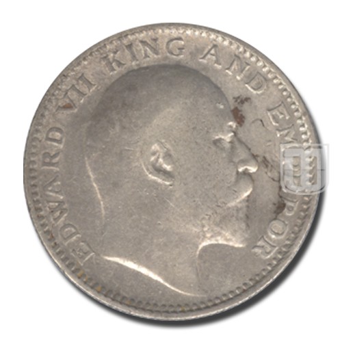 Half Rupee | 1910 | KM# 507,PR.314 | O