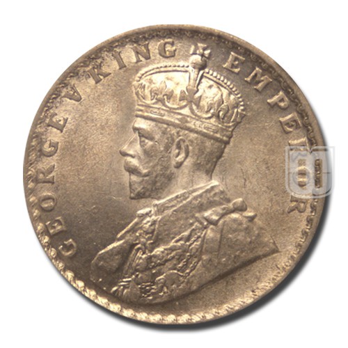 Half Rupee | 1916 | KM# 522 | O