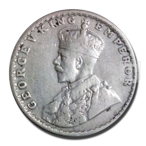 Half Rupee | 1922 | KM# 522,PR.344 | O