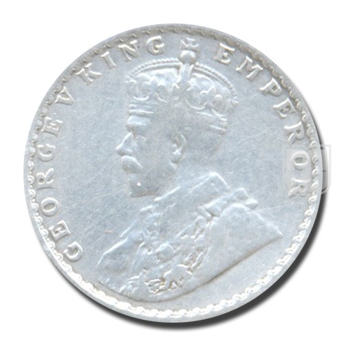 Half Rupee | 1925 | KM# 522,PR.347 | O
