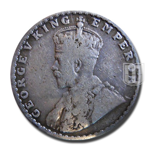 Half Rupee | 1928 | KM# 522,PR.349 | O