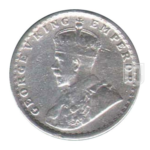 Half Rupee | 1933 | KM# 522,PR.333 | O