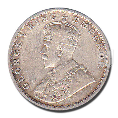 Half Rupee | 1934 | KM# 522,PR.334 | O