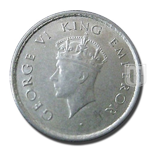 Half Rupee | 1939 | KM# 549,PR.352 | O
