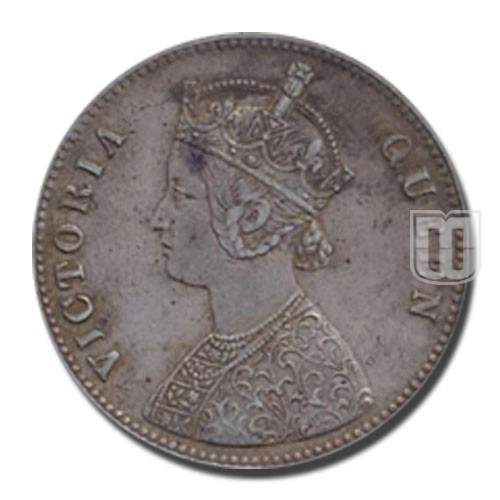 One Rupee | 1875 | KM# 473.2,PR.113 | O