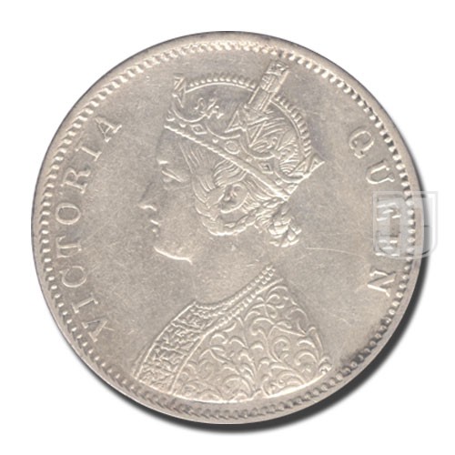 One Rupee | 1875 | KM# 473.2,PR.145 | O