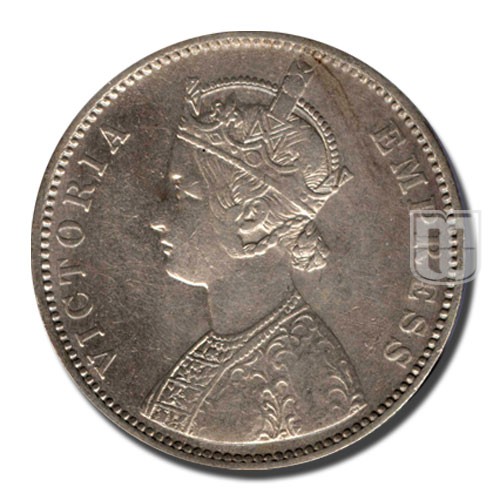 Rupee | 1877 | KM# 492,PR.150 | O