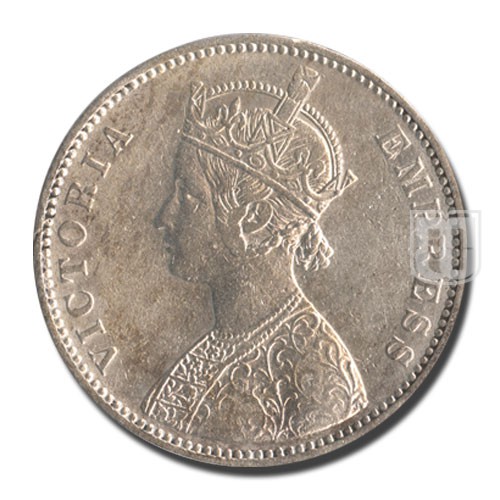 Rupee | 1881 | KM# 492,PR.157 | O