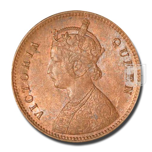 One Quarter Anna | 1862 | KM# 467,PR.600 | O