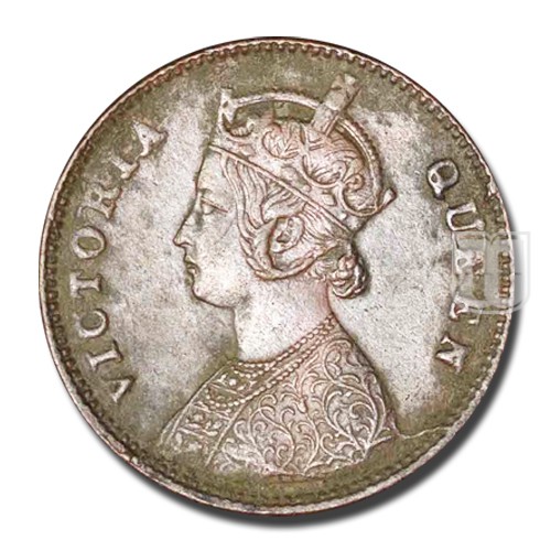 One Quarter Anna | 1862 (1865) | KM# 467,PR.604 | O