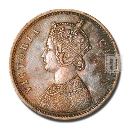 One Quarter Anna | 1875 | KM# 467,PR.635 | O
