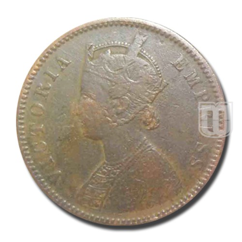 One Quarter Anna | 1879 | KM# 486,PR.613 | O