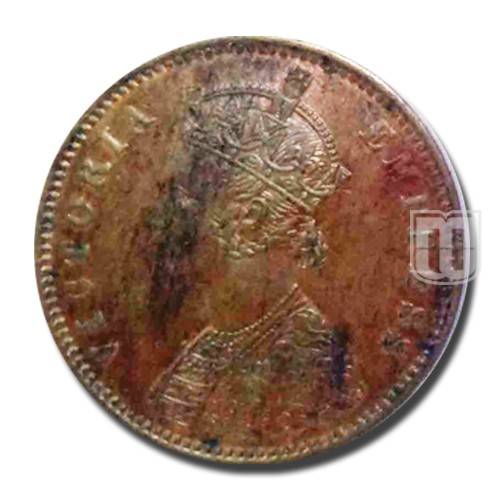 One Quarter Anna | 1880 | KM# 486,PR.614 | O