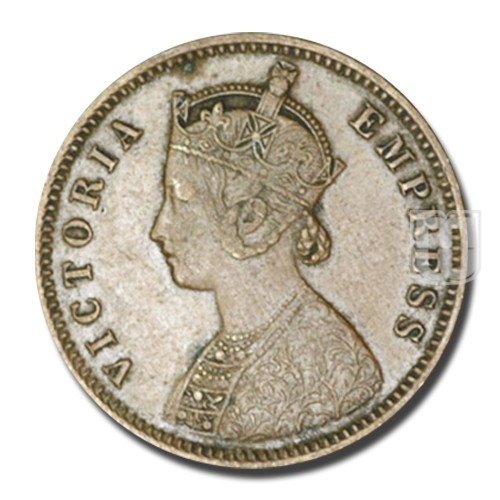 One Quarter Anna | 1884 | KM# 486,PR.640 | O